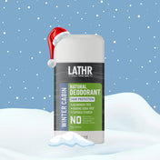 Natural Deodorant Winter Cabin LATHR Made In Canada