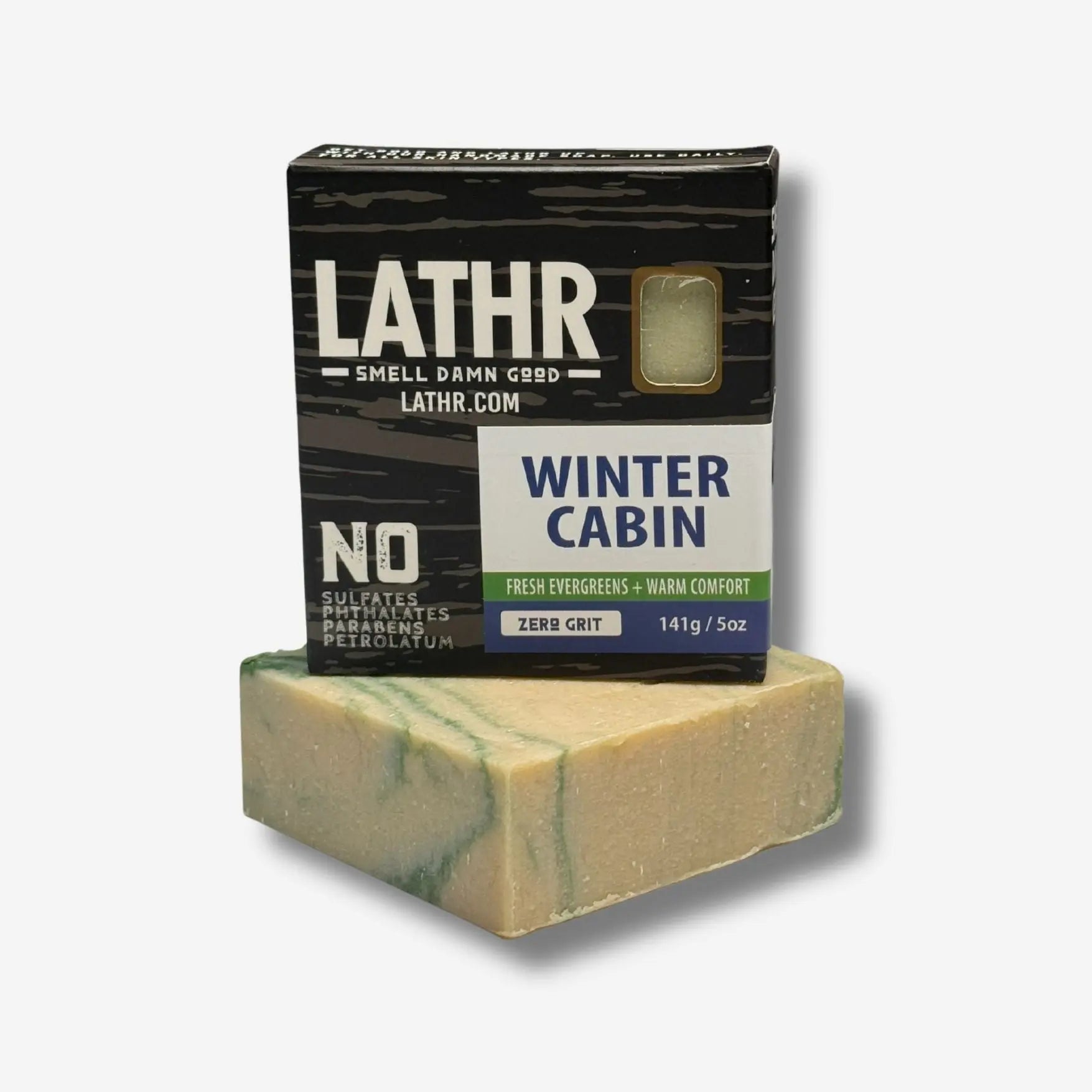 Winter Cabin Soap Bar LATHR Made In Canada