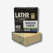 Winter Cabin Soap Bar LATHR Made In Canada