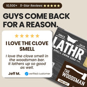 The Woodsman Soap Bar LATHR Made In Canada