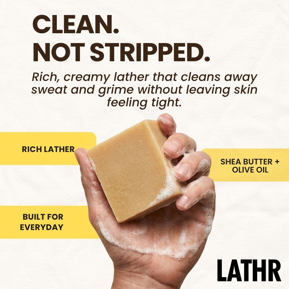 The Woodsman Soap Bar LATHR Made In Canada