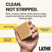 The Woodsman Soap Bar LATHR Made In Canada